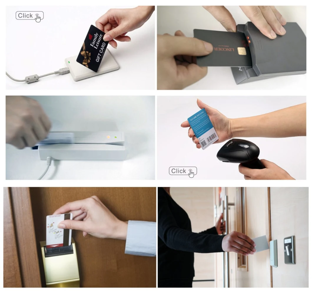 Mirror Effect Stainless Steel Metal Business Credit Prepaid RFID Smart ID Magnetic Stripe Card