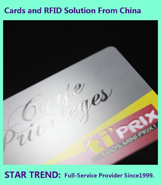 Particular Gift Card with Matt Finish/ Highlight UV Varnished Logo
