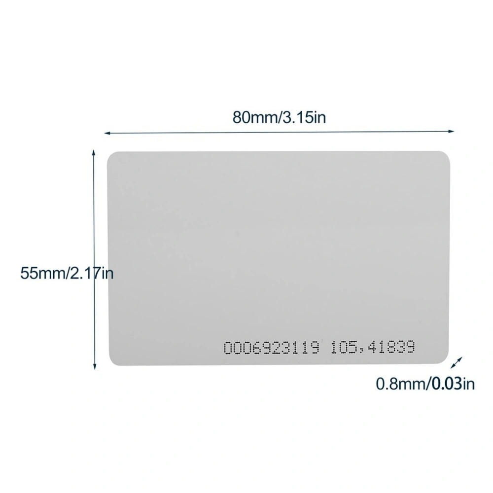 Hot Sale Custom Blank RFID Smart Card RFID Lf Hf 13.56MHz 125kHz Card for Access Control