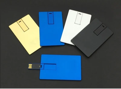 Металлическая карта USB 3.0 Тонкая алюминиевая карта памяти 8 г 16 г 32 г 64 г USB-флеш-накопитель