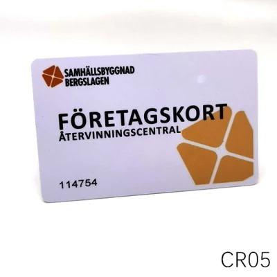 Печать логотипа ISO14443A Hf Classic 1K S50 RFID Карта зарядки электромобиля
