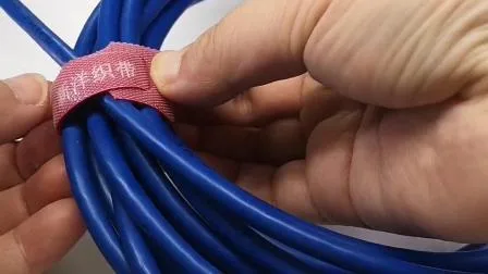 Индивидуальные пластиковые нейлоновые кабельные стяжки на липучке от китайского поставщика оптом