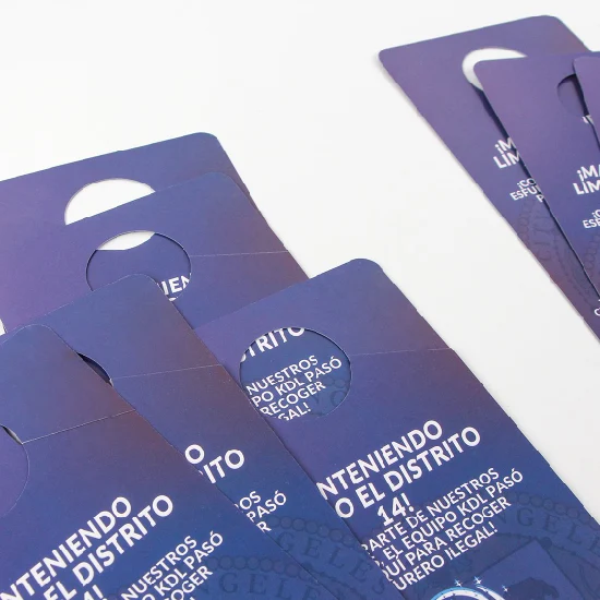 Прямая печать на карточках для упаковки масла на заводе Kunststoff-PVC-Hang-Tag-Parkscheine