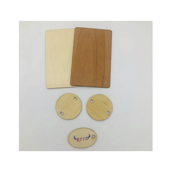 Изготовление персонализированных RFID-карт из бамбукового дерева, NFC IC/ID-карта
